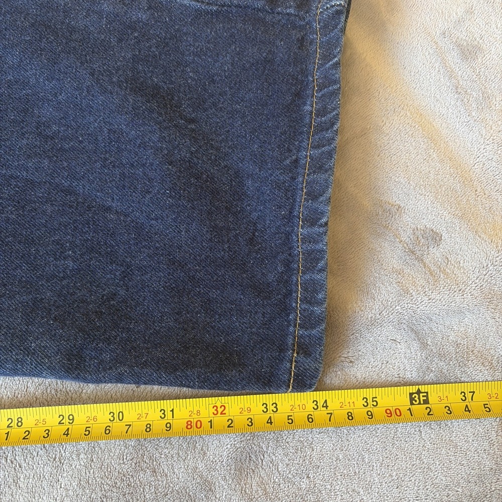 Vintage Polo Jeans Co Ralph Lauren Jeans Mens 38x34 (40x34) Blue Loose Fit Y2K - Picture 8 of 9